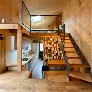 Minha microcasa elegante e ecológica