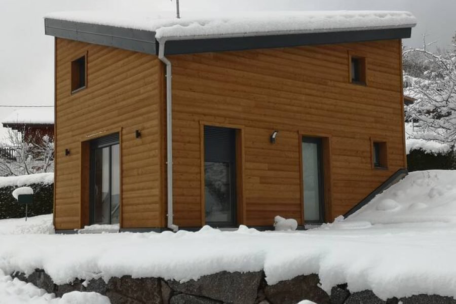 Chalé duplex aconchegante na orla da floresta