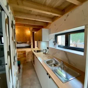 Minha microcasa elegante e ecológica