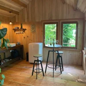 a cabana de La Tortillera