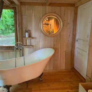 a cabana de La Tortillera