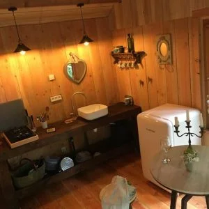 a cabana de La Tortillera