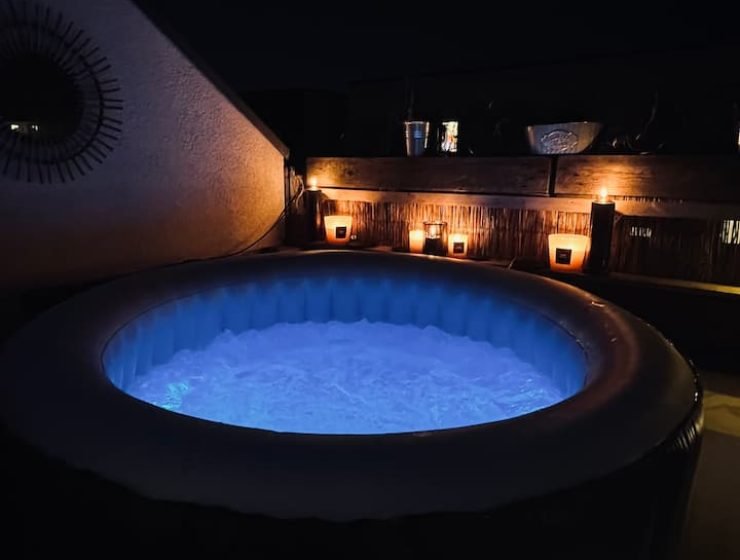Terraço e jacuzzi no centro da cidade (86 m²)