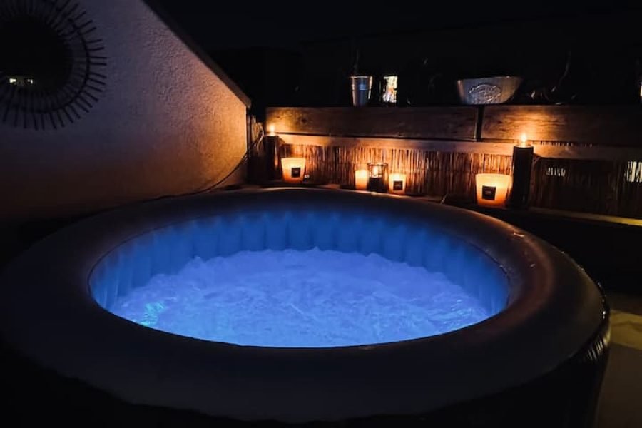 Terraço e jacuzzi no centro da cidade (86 m²)