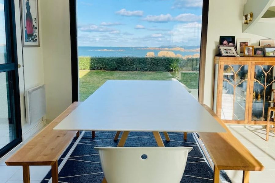 Vila na praia de Grève Blanche