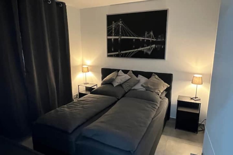 Apartamento de 1 quarto com banheiro