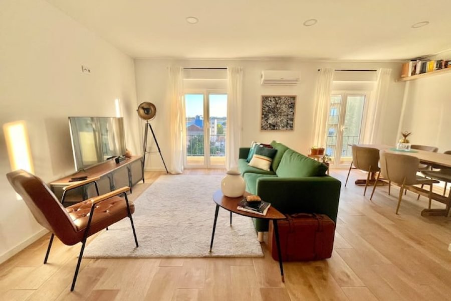 Casa de hóspedes Verderena | 2 quartos com ar-condicionado e vista para o rio