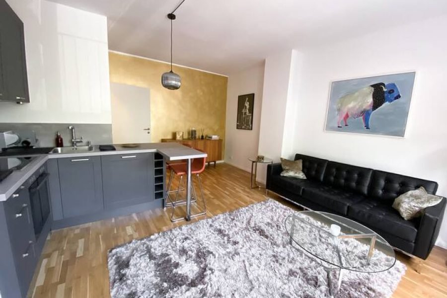 Apartamento de arte em Berlim