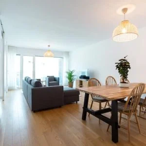 Apartamento de luxo confortável de 3 camas