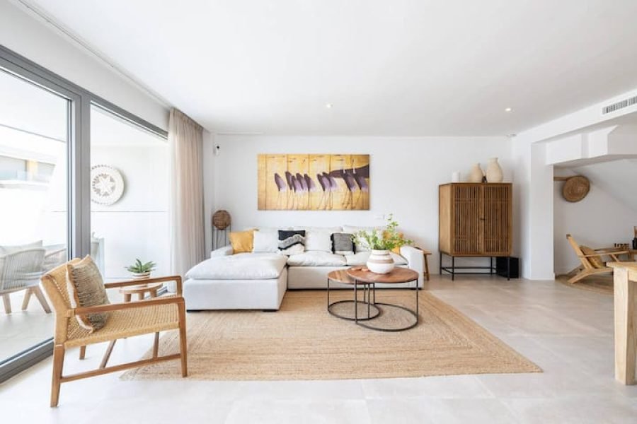 Casa Rosa perto de La Cala: vila com golfe e spa