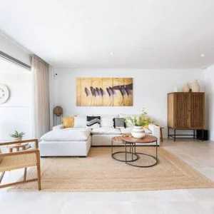 Casa Rosa perto de La Cala: vila com golfe e spa