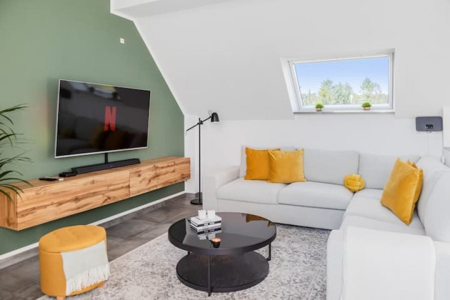 Suíte Airy | Terraço, estacionamento | Perto de Bonn/Aeroporto