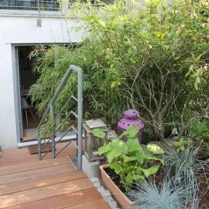 Apartamento bonito e tranquilo com um pequeno terraço