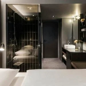 A vibe de um hotel boutique no coração de Berlim