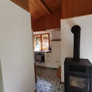 Casa de hóspedes da família Waldkauz no meio da floresta