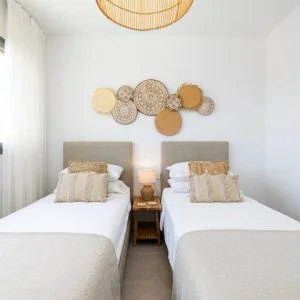 Casa Rosa perto de La Cala: vila com golfe e spa