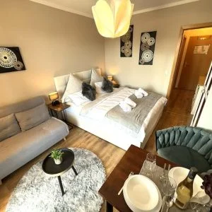 Estúdio de ESTILO na floresta bávara +PISCINA+SAUNA+NF