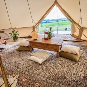 Glamping na região de Eifel