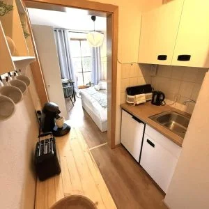 Estúdio de ESTILO na floresta bávara +PISCINA+SAUNA+NF