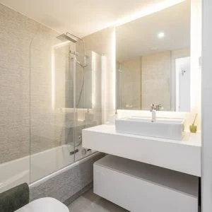 Casa Rosa perto de La Cala: vila com golfe e spa