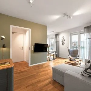 Apartamento de 3 quartos com varanda em Mitte/Gesundbr.