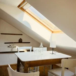 Telhado aconchegante – com terraço