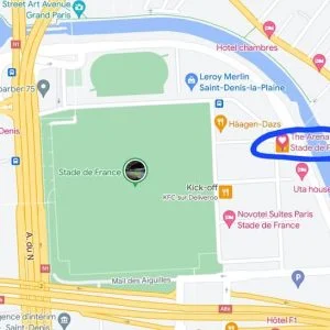 The Game Arena Stade de France + estacionamento