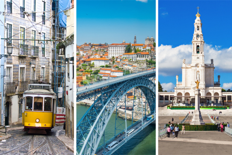 Madrid, Porto, Fátima e Lisboa – Espanha e Portugal: Circuito de 9 dias desde Madrid