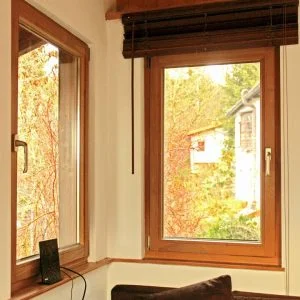 Casa de hóspedes da família Waldkauz no meio da floresta