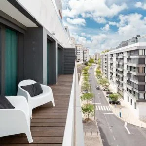 Apartamento de luxo confortável de 3 camas