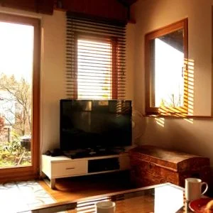 Casa de hóspedes da família Waldkauz no meio da floresta