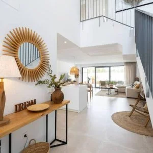 Casa Rosa perto de La Cala: vila com golfe e spa