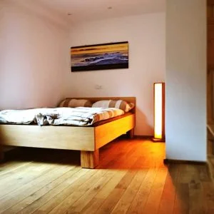 Casa de hóspedes da família Waldkauz no meio da floresta