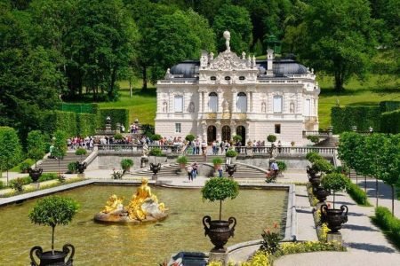 Excursão ao castelo de Neuschwanstein e ao Palácio de Linderhof