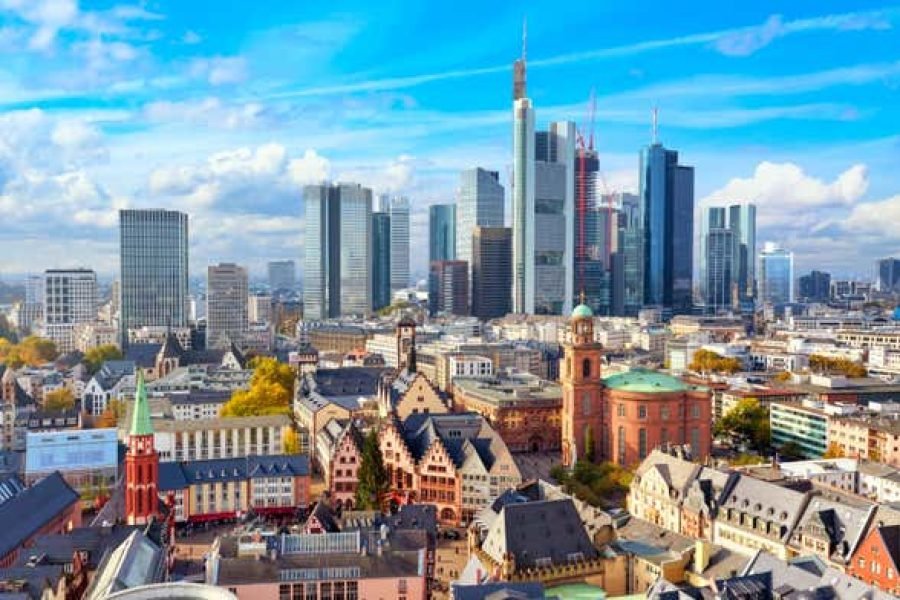 Tour privado por Frankfurt com guia em português