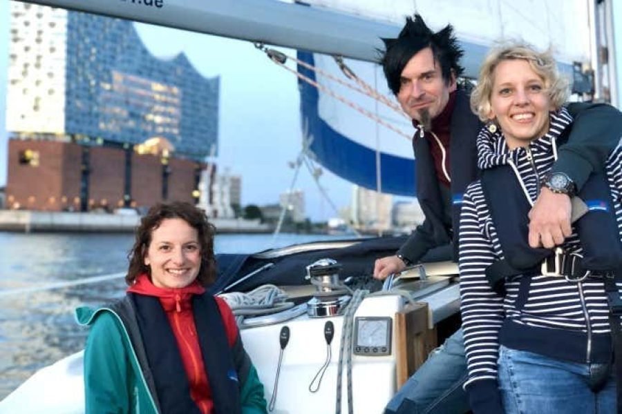 Passeio de veleiro por Hamburgo