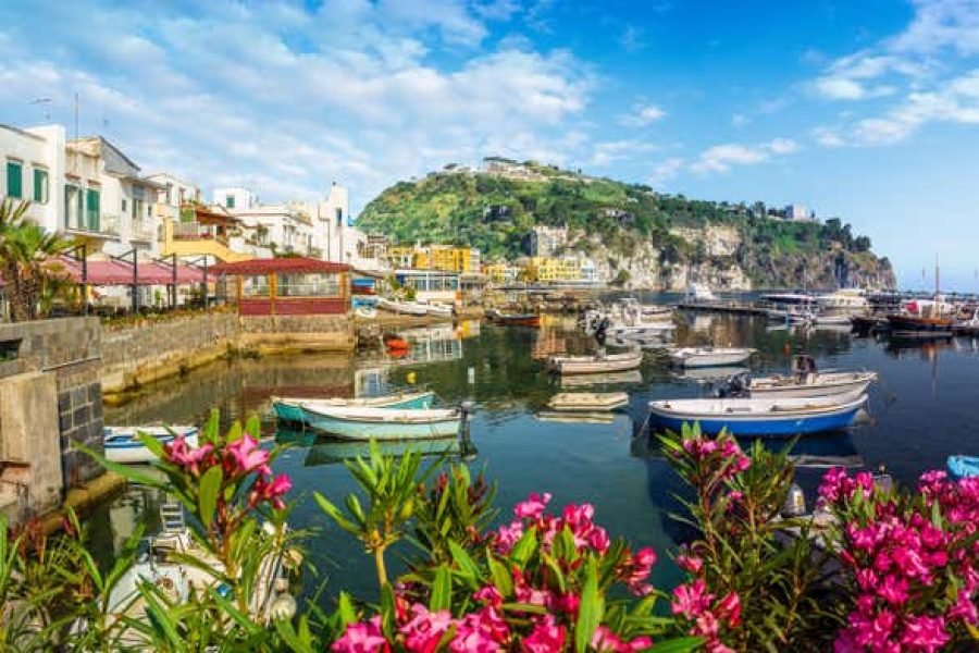 Excursão a Ischia e Procida de barco