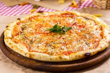 Aula de preparação de pizza