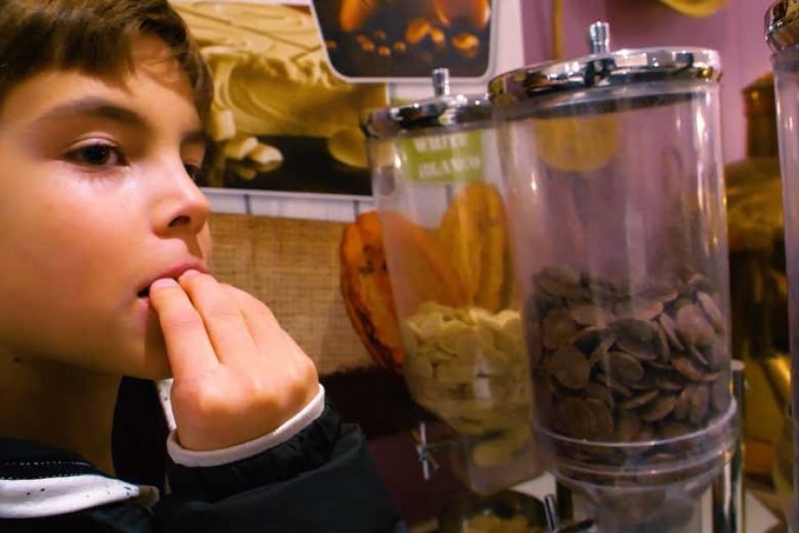 Ingresso do museu Choco Story de Paris