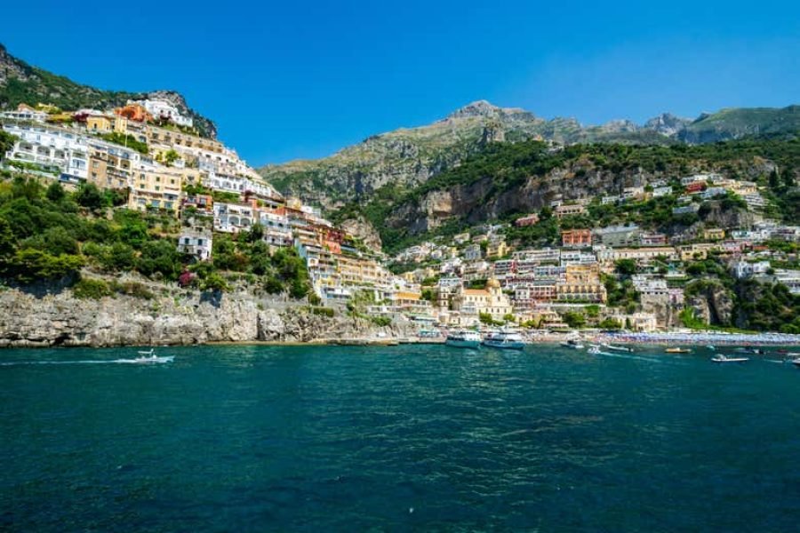 Excursão à Costa Amalfitana de trem