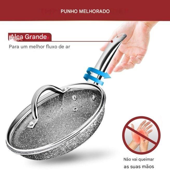 Home Hero Conjunto de panelas e frigideiras antiaderentes Granito