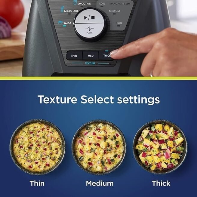 Oster Combo de liquidificador e processador de alimentos com 3 configurações para smoothies, shakes e picar alimentos