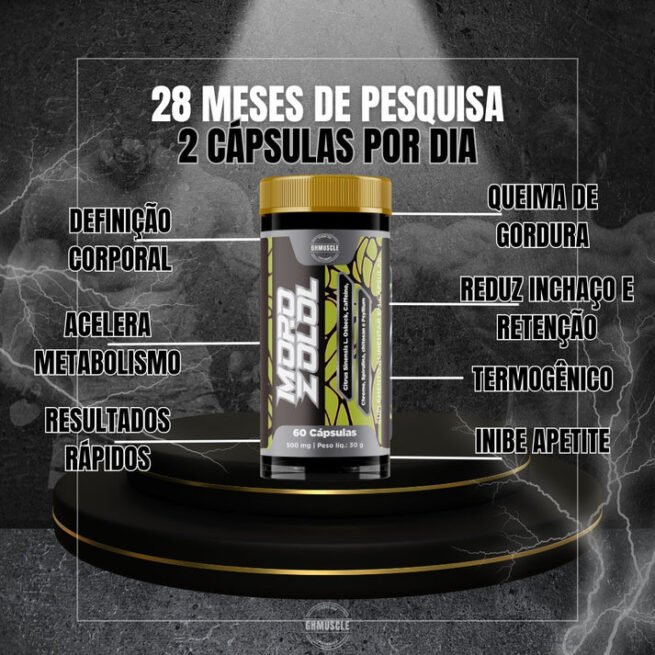 Morozolol (termogênico) - 60 cápsulas
